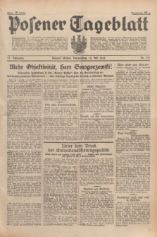 Posener Tageblatt. Jg.77, Nr. 157 (14 Juli 1938) + dod.