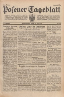 Posener Tageblatt. Jg.77, Nr. 158 (15 Juli 1938) + dod.