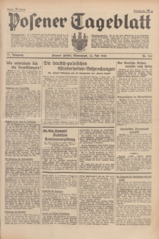 Posener Tageblatt. Jg.77, Nr. 165 (23 Juli 1938) + dod.