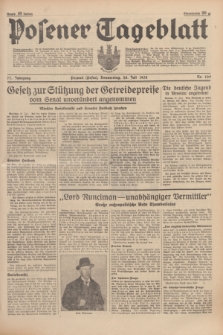 Posener Tageblatt. Jg.77, Nr. 169 (28 Juli 1938) + dod.