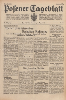 Posener Tageblatt. Jg.77, Nr. 175 (4 August 1938) + dod.
