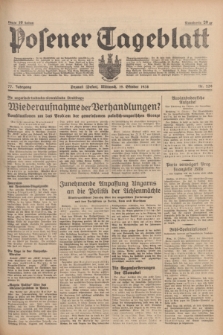 Posener Tageblatt. Jg.77, Nr. 239 (19 Oktober 1938) + dod.