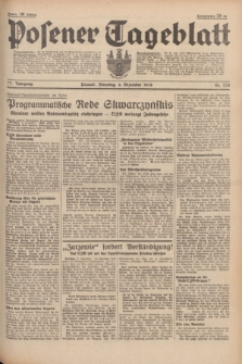 Posener Tageblatt. Jg.77, Nr. 278 (6 Dezember 1938) + dod.