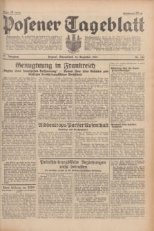 Posener Tageblatt. Jg.77, Nr. 281 (10 Dezember 1938) + dod.