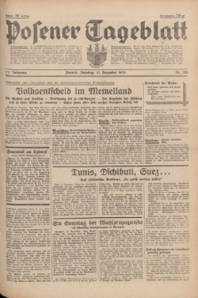 Posener Tageblatt. Jg.77, Nr. 283 (13 Dezember 1938) + dod.