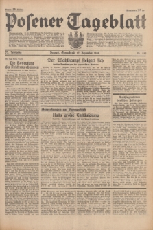 Posener Tageblatt. Jg.77, Nr. 287 (17 Dezember 1938) + dod.