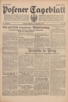 Posener Tageblatt. Jg.77, Nr. 289 (20 Dezember 1938) + dod.
