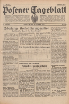 Posener Tageblatt. Jg.77, Nr. 290 (21 Dezember 1938) + dod.