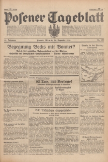 Posener Tageblatt. Jg.77, Nr. 295 (28 Dezember 1938) + dod.