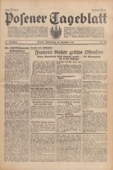 Posener Tageblatt. Jg.77, Nr. 296 (29 Dezember 1938) + dod.