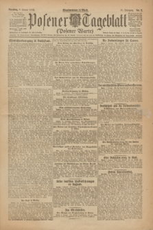 Posener Tageblatt (Posener Warte). Jg.61, Nr. 2 (3 Januar 1922)