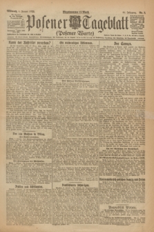 Posener Tageblatt (Posener Warte). Jg.61, Nr. 3 (4 Januar 1922)