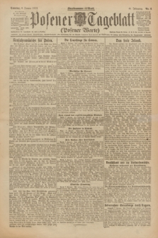 Posener Tageblatt (Posener Warte). Jg.61, Nr. 6 (8 Januar 1922) + dod.