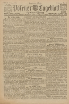 Posener Tageblatt (Posener Warte). Jg.61, Nr. 14 (18 Januar 1922)