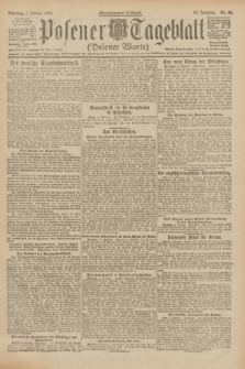 Posener Tageblatt (Posener Warte). Jg.61, Nr. 30 (7 Februar 1922)