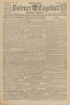 Posener Tageblatt (Posener Warte). Jg.61, Nr. 44 (23 Februar 1922)