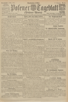 Posener Tageblatt (Posener Warte). Jg.61, Nr. 51 (4 März 1922)