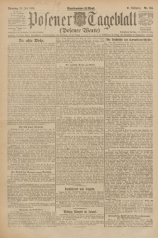 Posener Tageblatt (Posener Warte). Jg.61, Nr. 164 (25 Juli 1922)