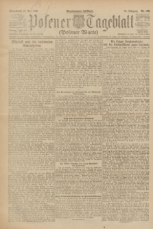 Posener Tageblatt (Posener Warte). Jg.61, Nr. 168 (29 Juli 1922)