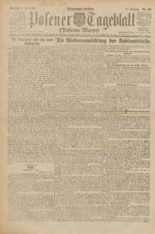 Posener Tageblatt (Posener Warte). Jg.61, Nr. 169 (30 Juli 1922) + dod.