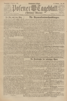 Posener Tageblatt (Posener Warte). Jg.61, Nr. 197 (2 September 1922) + dod.