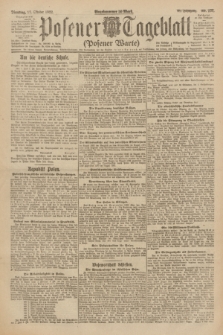 Posener Tageblatt (Posener Warte). Jg.61, Nr. 235 (17 Oktober 1922) + dod.