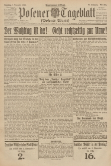 Posener Tageblatt (Posener Warte). Jg.61, Nr. 251 (5 November 1922) + dod.