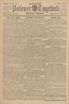 Posener Tageblatt (Posener Warte). Jg.61, Nr. 264 (21 November 1922)