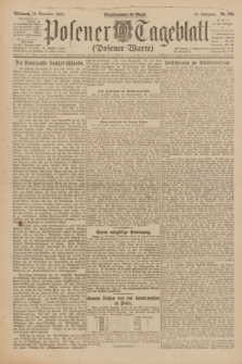 Posener Tageblatt (Posener Warte). Jg.61, Nr. 265 (22 November 1922) + dod.