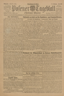 Posener Tageblatt (Posener Warte). Jg.61, Nr. 276 (6 Dezember 1922) + dod.