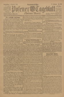 Posener Tageblatt (Posener Warte). Jg.61, Nr. 282 (14 Dezember 1922) + dod.