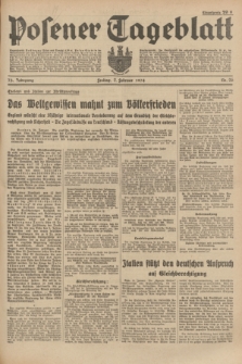 Posener Tageblatt. Jg.73, Nr. 26 (2 Februar 1934) + dod.
