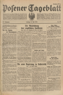 Posener Tageblatt. Jg.73, Nr. 155 (13 Juli 1934) + dod.