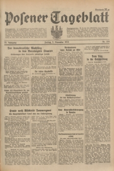 Posener Tageblatt. Jg.73, Nr. 255 (9 November 1934) + dod.