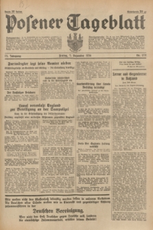 Posener Tageblatt. Jg.73, nr 279 (7 Dezember 1934) + dod.