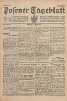 Posener Tageblatt. Jg.74, Nr. 5 (6 Januar 1935) + dod.