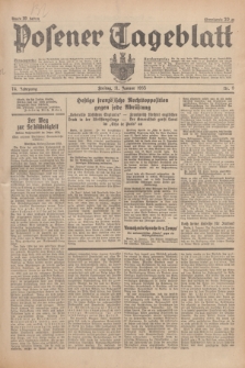 Posener Tageblatt. Jg.74, Nr. 9 (11 Januar 1935) + dod.