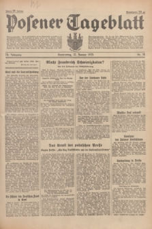 Posener Tageblatt. Jg.74, Nr. 14 (17 Januar 1935) + dod.