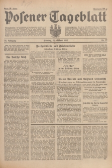 Posener Tageblatt. Jg.74, Nr. 17 (20 Januar 1935) + dod.