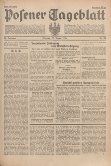 Posener Tageblatt. Jg.74, Nr. 24 (29 Januar 1935) + dod.