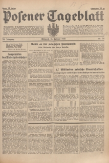 Posener Tageblatt. Jg.74, Nr. 36 (13 Februar 1935) + dod.