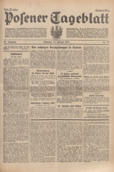 Posener Tageblatt. Jg.74, nr 47 (26 Februar 1935) + dod.