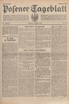 Posener Tageblatt. Jg.74, nr 52 (3 März 1935) + dod.