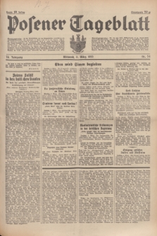 Posener Tageblatt. Jg.74, nr 54 (6 März 1935) + dod.