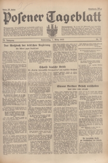 Posener Tageblatt. Jg.74, nr 55 (7 März 1935) + dod.