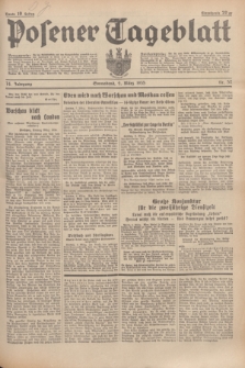 Posener Tageblatt. Jg.74, nr 57 (9 März 1935) + dod.