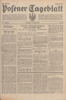 Posener Tageblatt. Jg.74, nr 59 (12 März 1935) + dod.