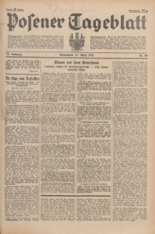 Posener Tageblatt. Jg.74, Nr. 69 (23 März 1935) + dod.