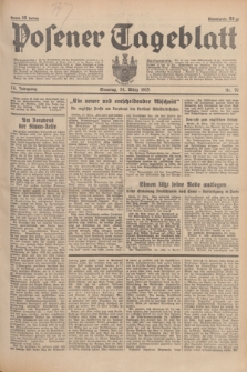 Posener Tageblatt. Jg.74, Nr. 70 (24 März 1935) + dod.