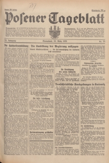 Posener Tageblatt. Jg.74, Nr. 75 (30 März 1935) + dod.